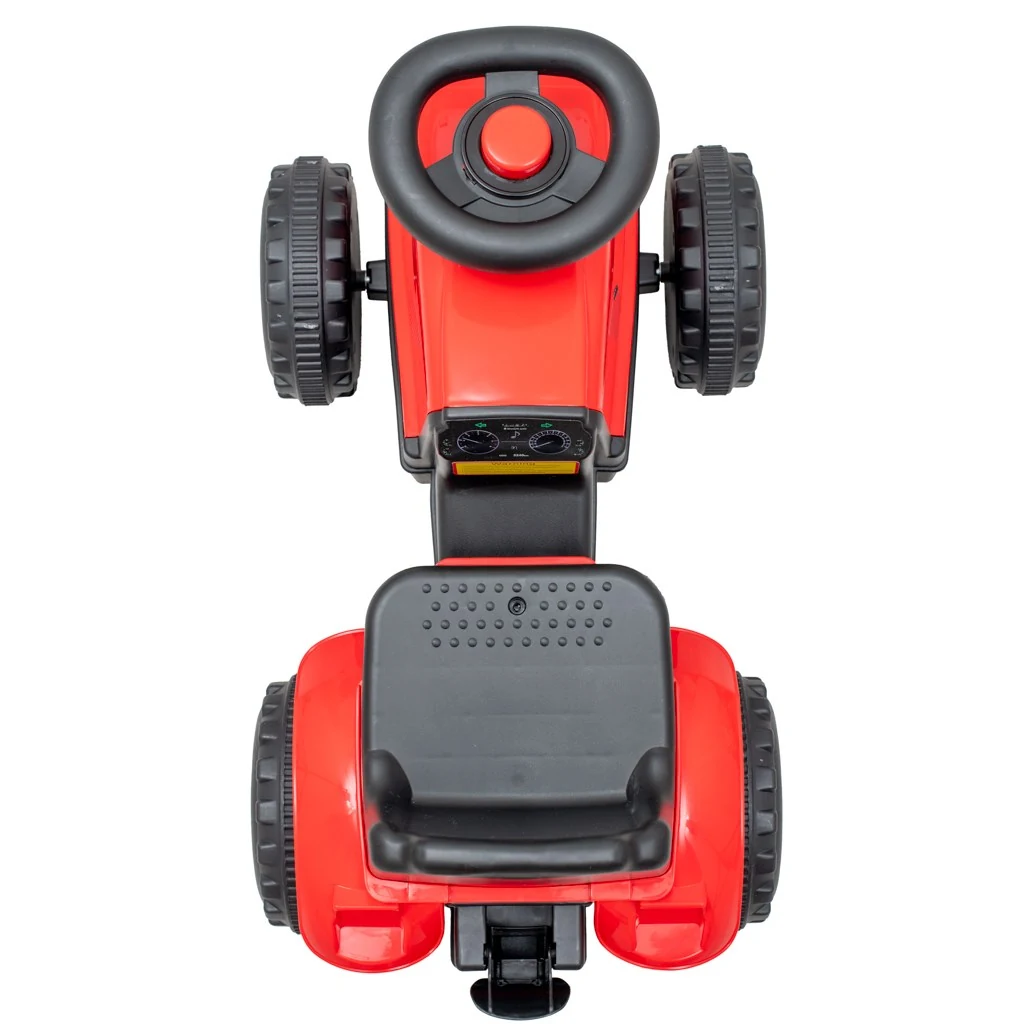 Dětské odrážedlo traktor s vlečkou Benny Baby Mix červený