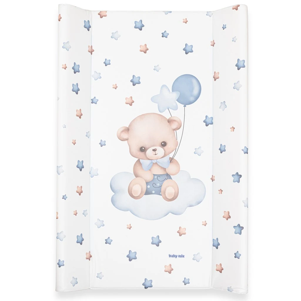Přebalovací nástavec Baby Mix Medvídek 47x70cm modrý
