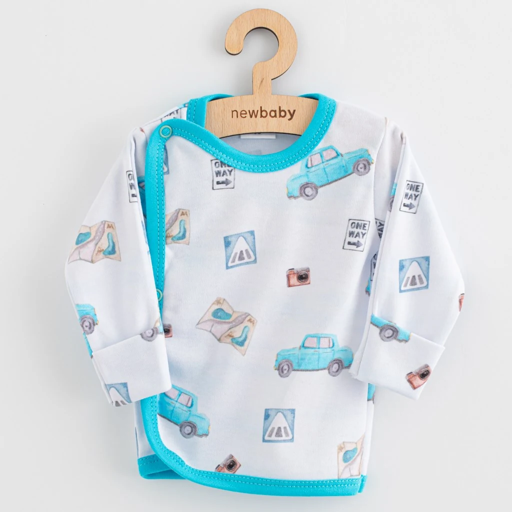 Kojenecká košilka New Baby Classic II 3ks boy, vel. 68 (4-6m)