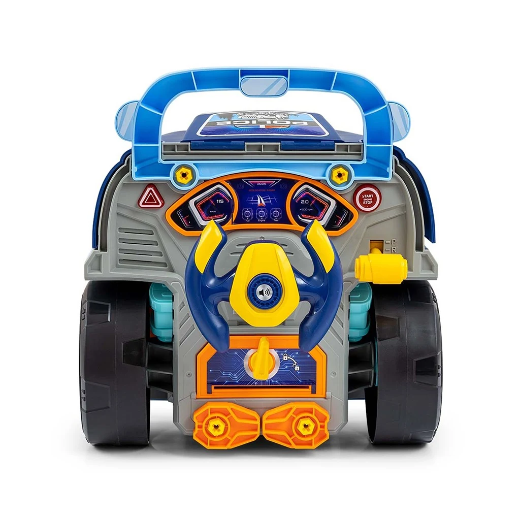 Realistický model přední části auta s otevírací kapotou Milly Mally N-GINE blue