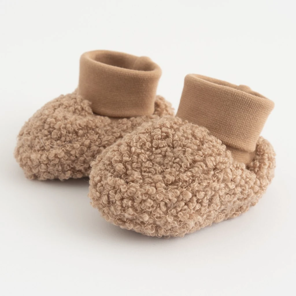 Kojenecké zimní capáčky New Baby Teddy Winter, vel. 0-6 m