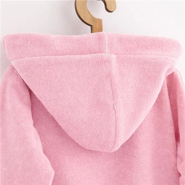 Dětský froté župan New Baby pink, vel. 92/98