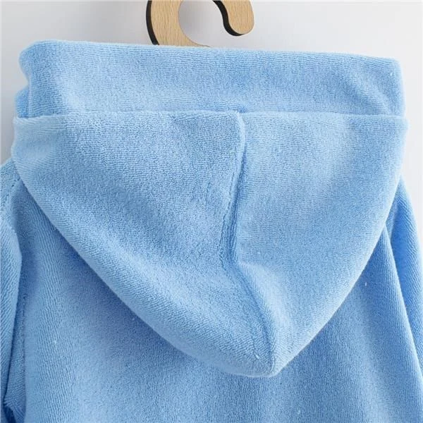 Dětský froté župan New Baby blue, vel. 80/86