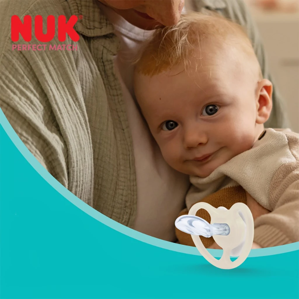 Dudlík NUK Perfect Match Air Night FIREFLY/SHEEP 6-18m 2ks box, vel. 6-18 m