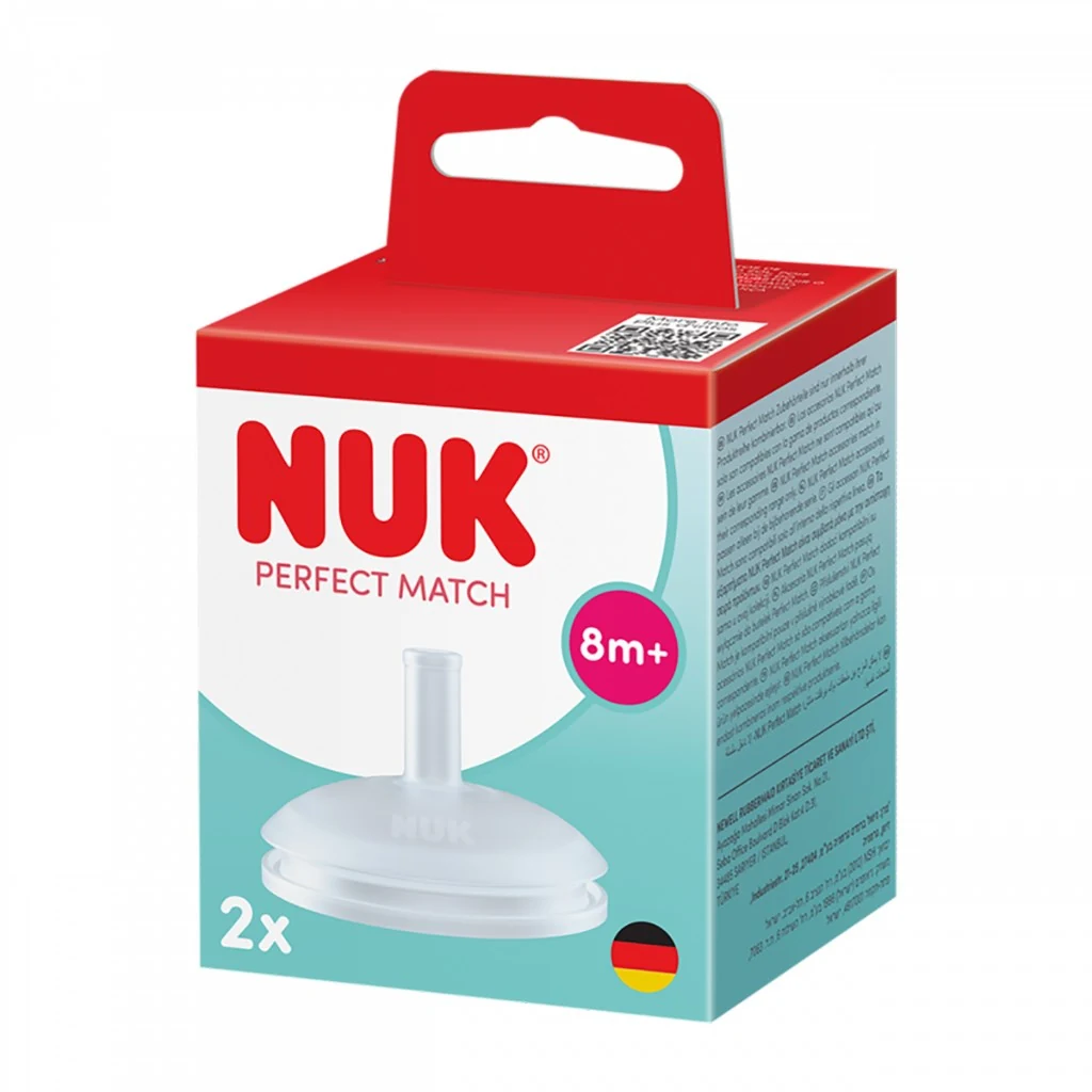 Silikonové náhradní brčko NUK Perfect Match 2ks
