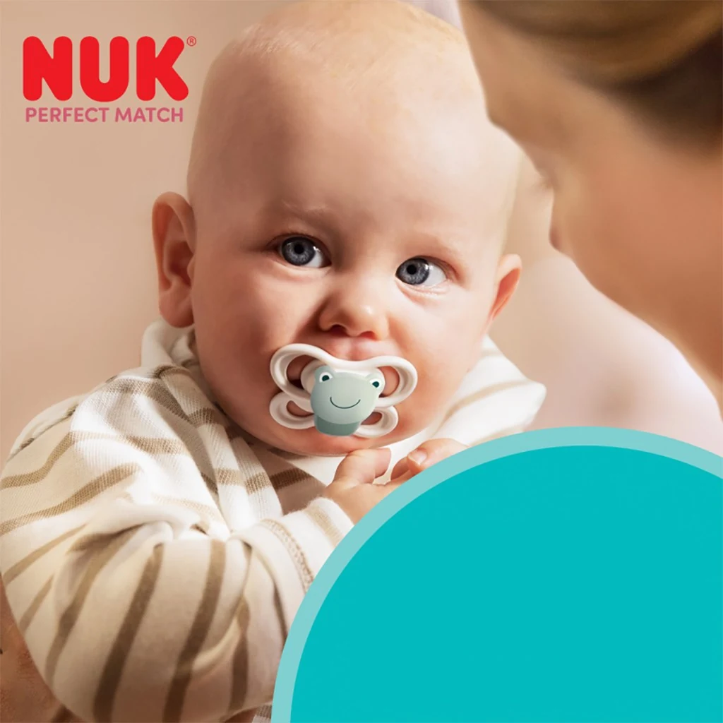 Dudlík NUK Perfect Match Air POLAR BEAR 6-18m 1ks box, vel. 6-18 m