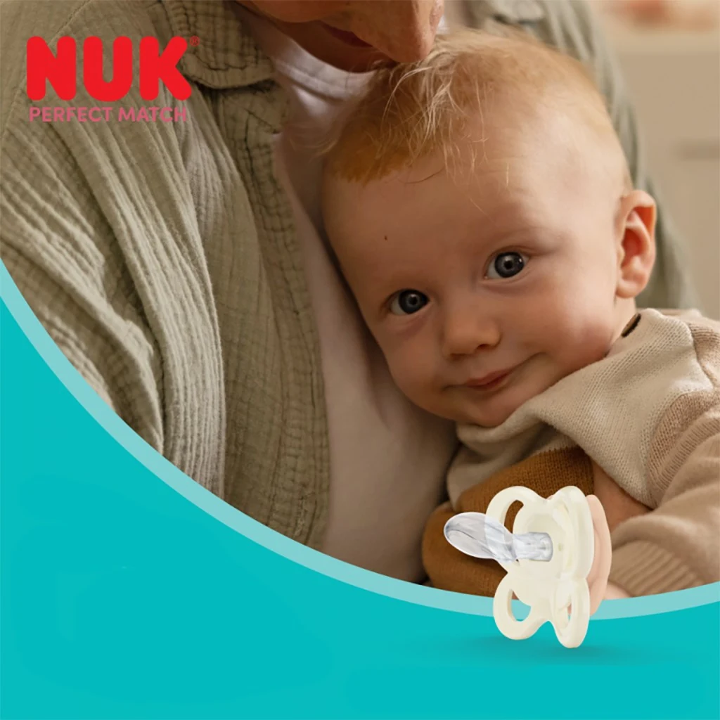 Dudlík NUK Perfect Match Air POLAR BEAR 6-18m 1ks box, vel. 6-18 m