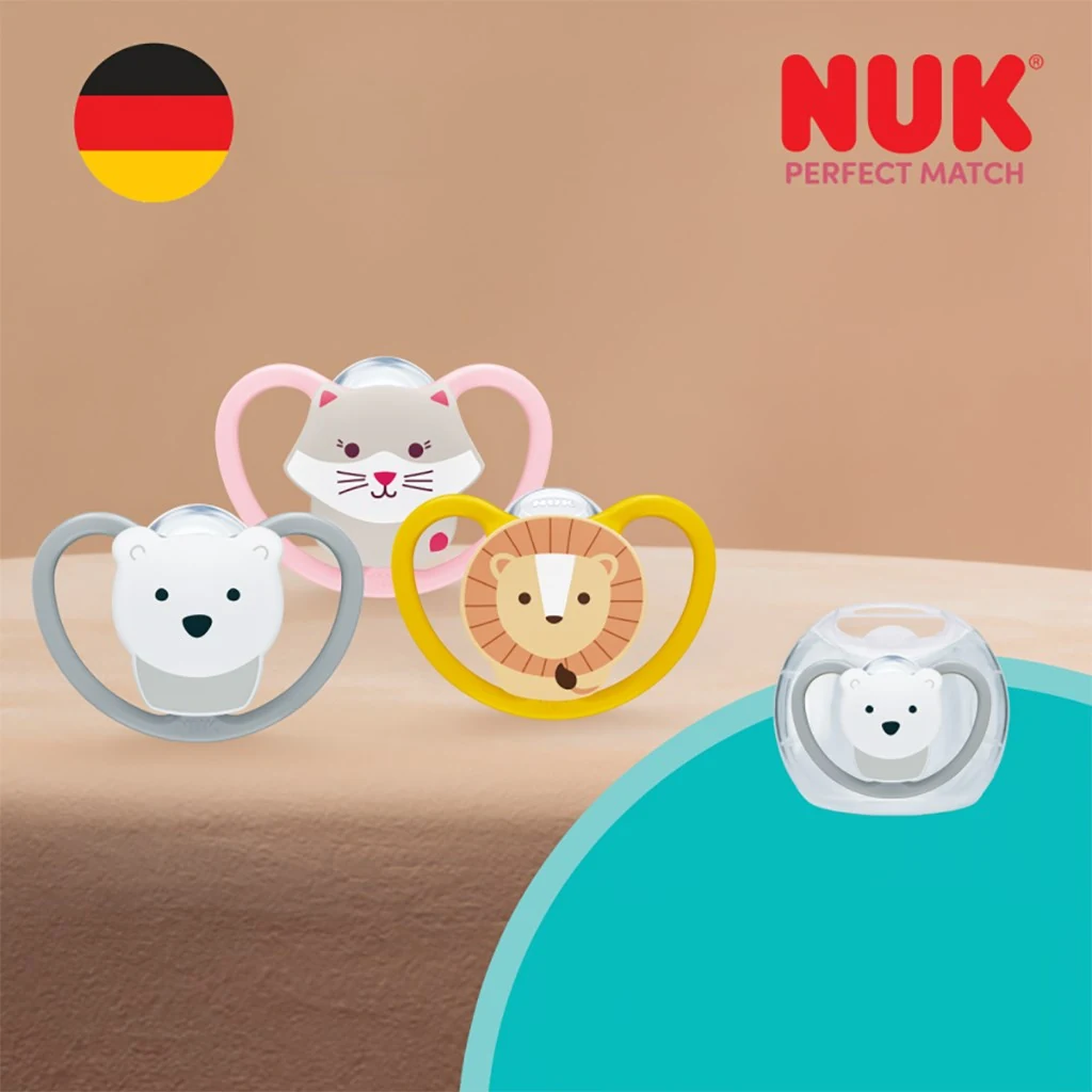 Dudlík NUK Perfect Match Air CAT 6-18m 1ks box, vel. 6-18 m