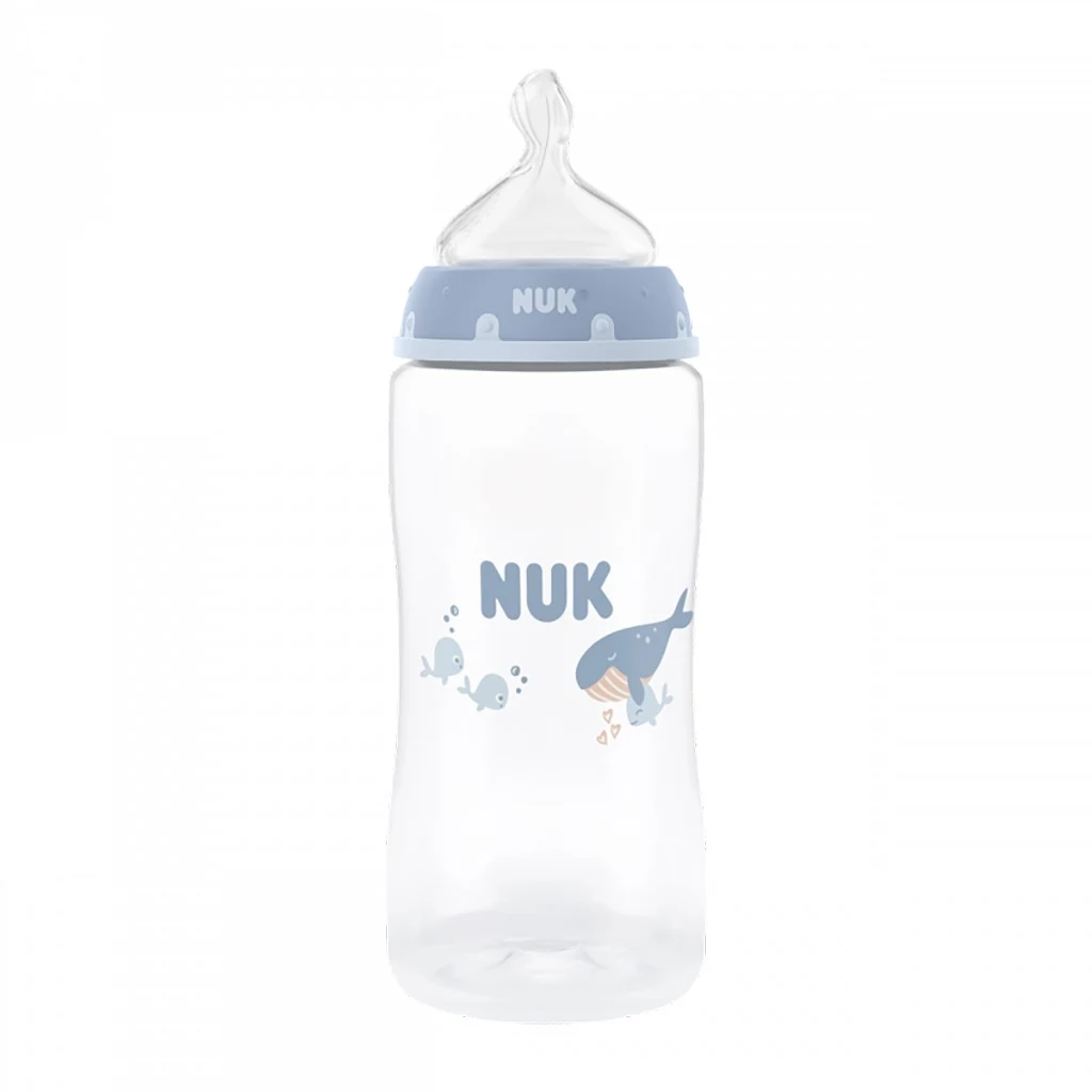 Kojenecká láhev NUK First Choice Temperature Control 300 ml Whale