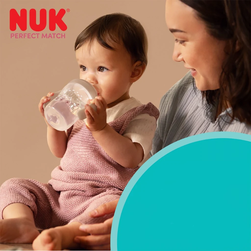Kojenecká láhev NUK Perfect Match na učení DISNEY Medvídek Pú Oslík 150 ml