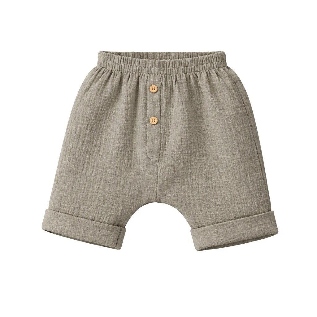 Kojenecká mušelínová košile s kraťasy New Baby linen, vel. 56 (0-3m)