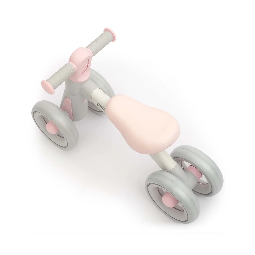 Dětské odrážedlo s LED světlem Milly Mally FLIXY pink