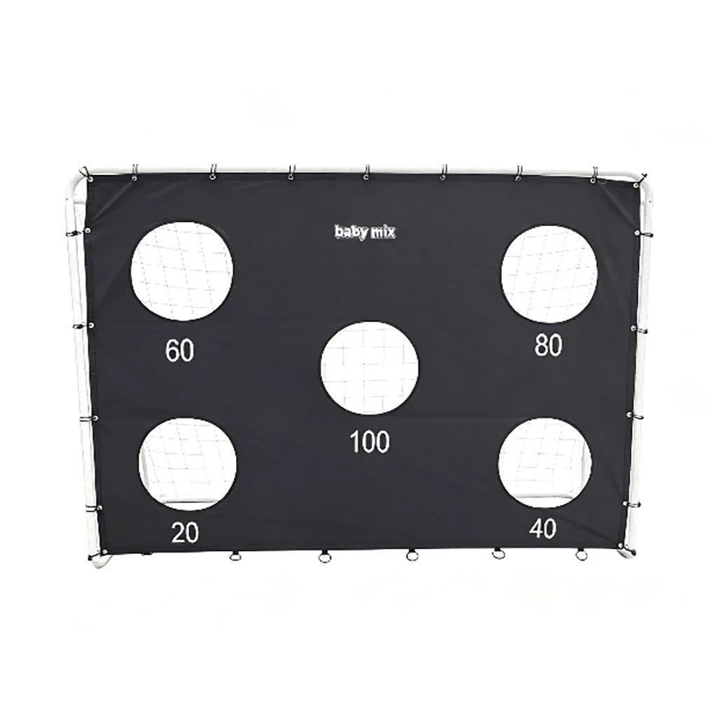 Fotbalová branka s přesnostní plachtou Baby Mix black