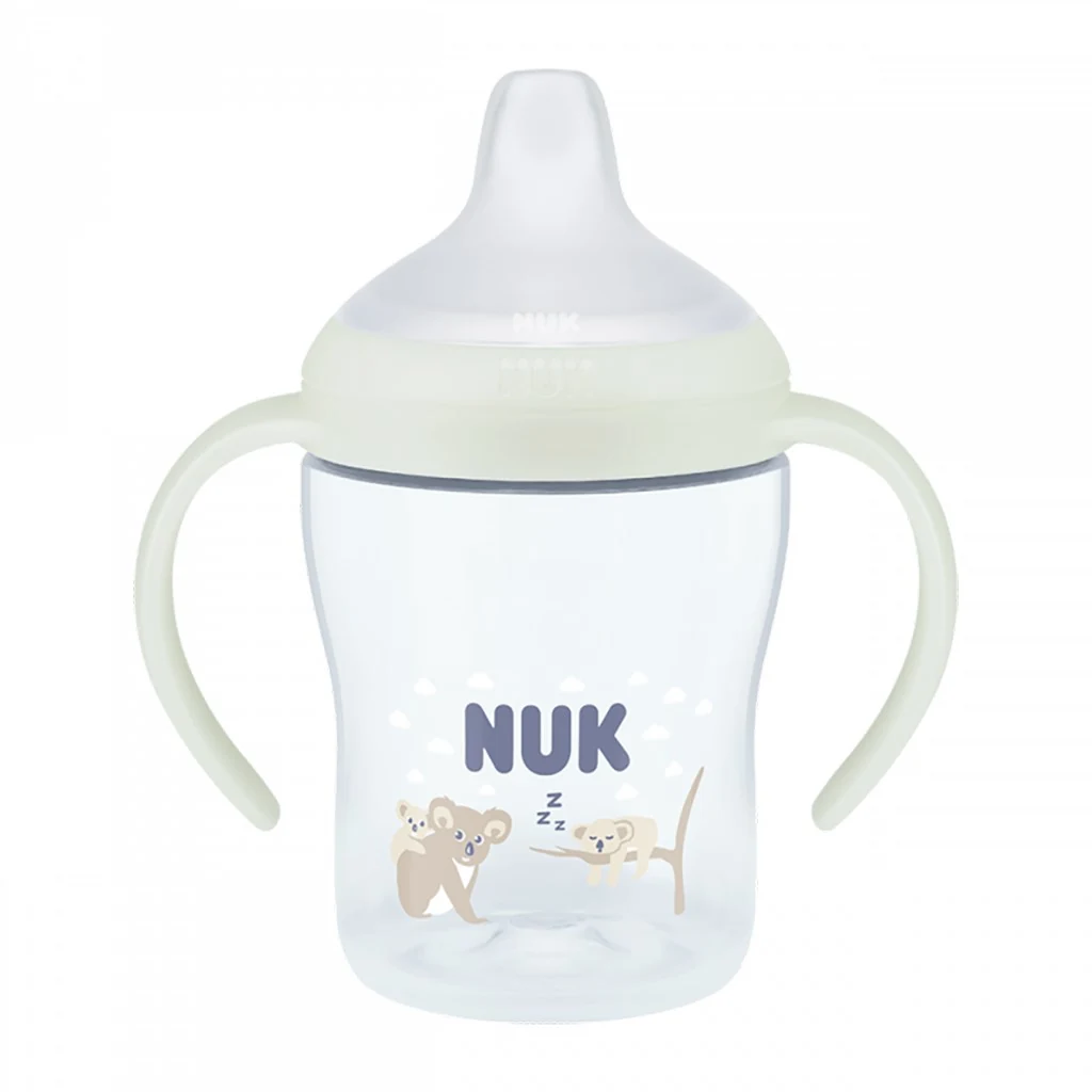 Kojenecká láhev NUK Perfect Match na učení svíticí ve tmě Koala 150 ml