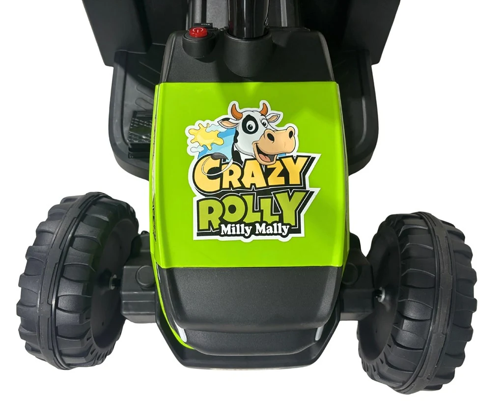 Elektrický traktor Milly Mally Rolly green