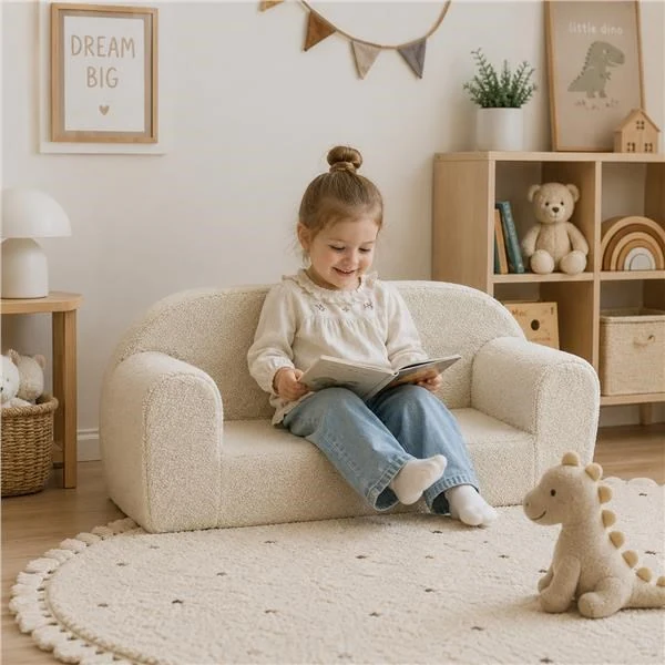 Dětská pohovka New Baby Teddy cream
