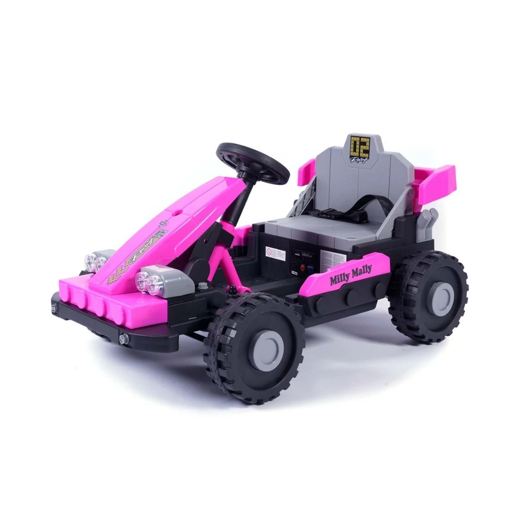Elektrické autíčko Milly Mally Prime 2w1 pink