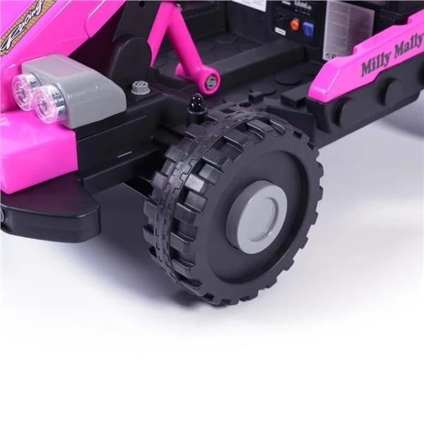 Elektrické autíčko Milly Mally Prime 2w1 pink