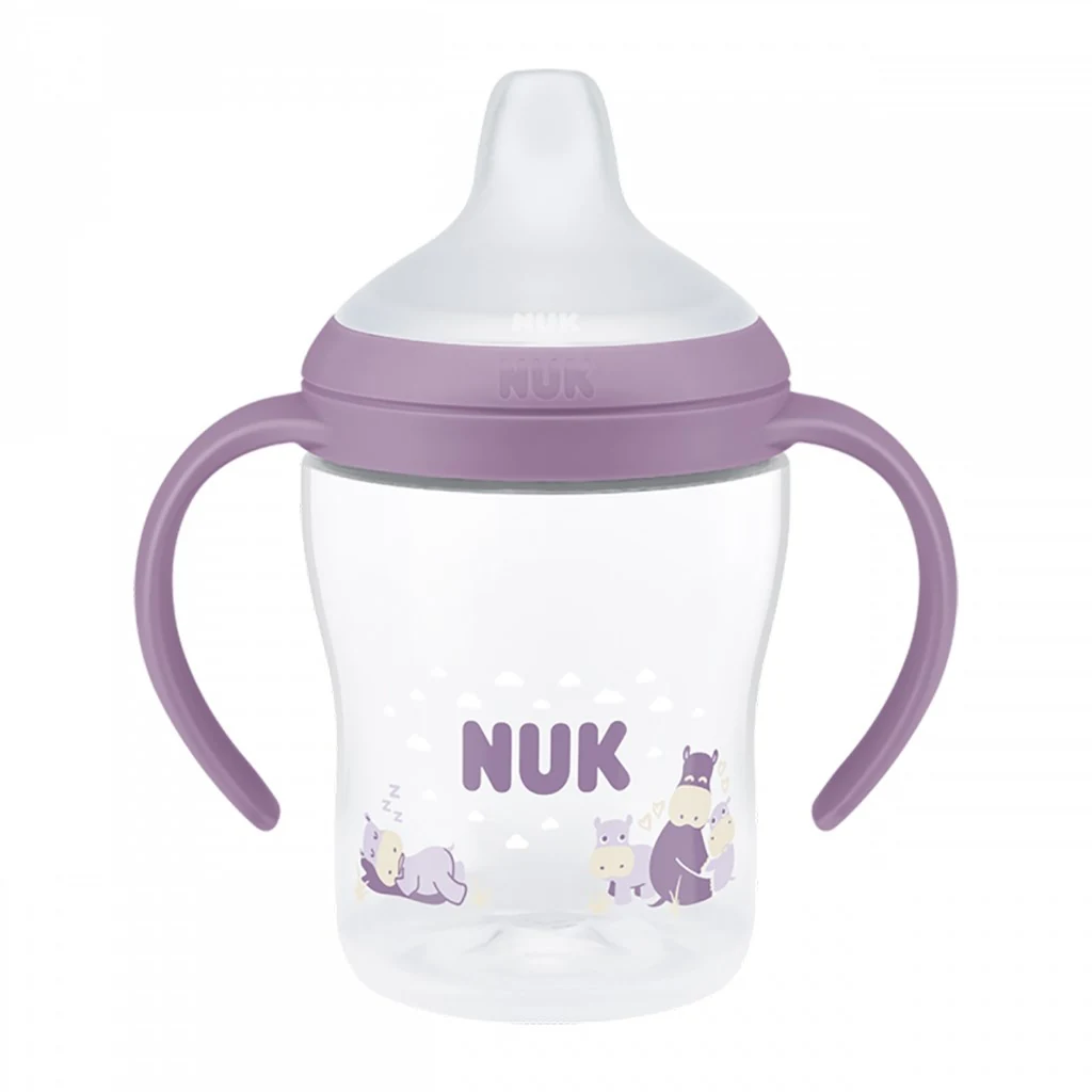 Kojenecká láhev na učení NUK Perfect Match 150 ml Hippo
