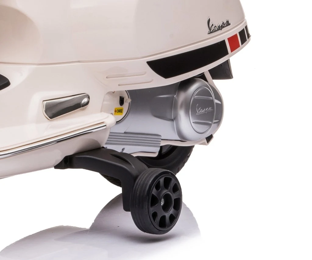 Elektrický skútr Milly Mally Vespa GTS Super white
