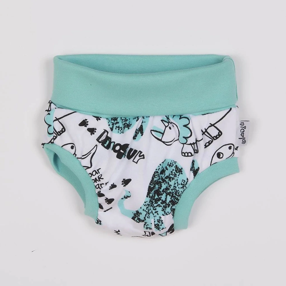 Kojenecké bavlněné kraťasy-bloomers Nicol Dinosaur, vel. 3- 6 m