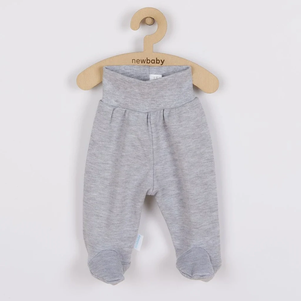 Kojenecké polodupačky New Baby Classic II šedé, vel. 74 (6-9m)