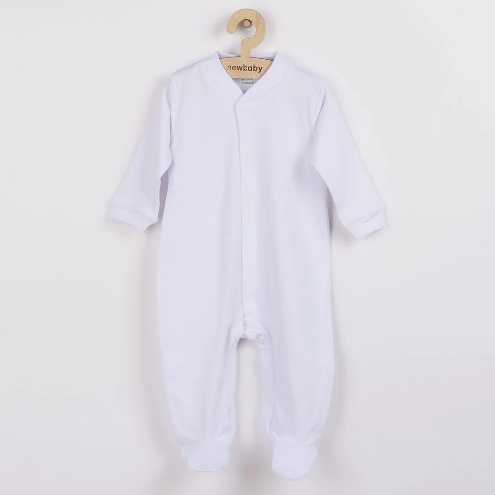 Kojenecký overal New Baby Classic bílý, vel. 80 (9-12m)