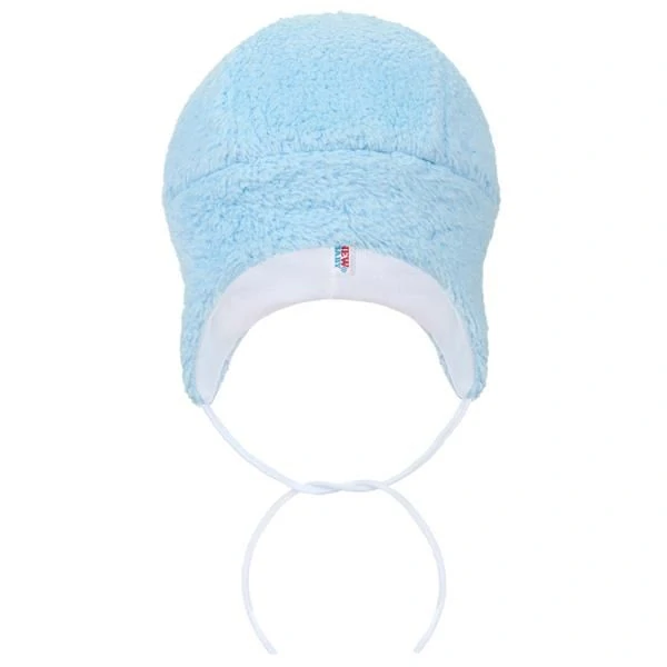 Zimní čepička New Baby Nice Bear modrá velikost 80 (9-12m)