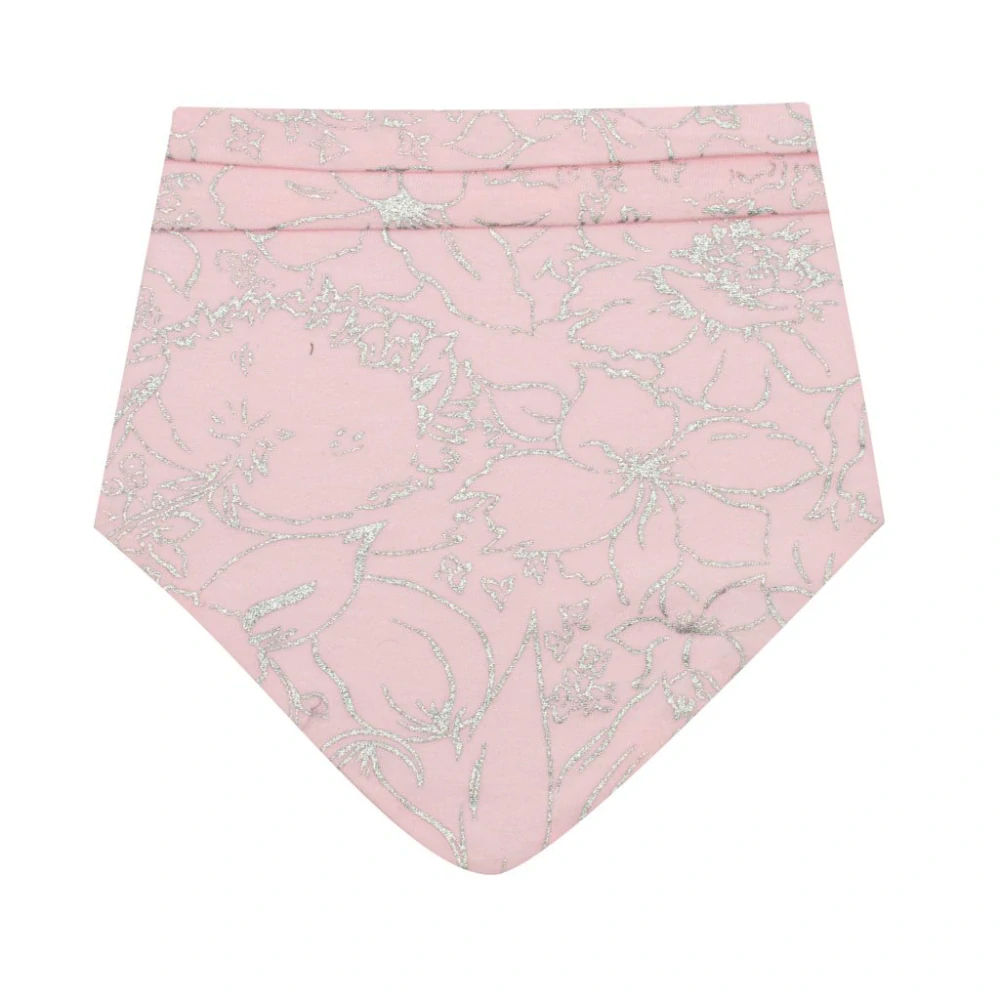 Kojenecký bavlněný šátek na krk New Baby NUNU růžový S velikost S