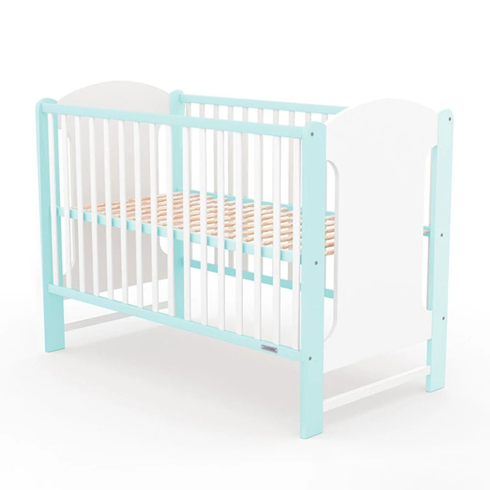 Dětská postýlka New Baby ELSA bílo-mátová