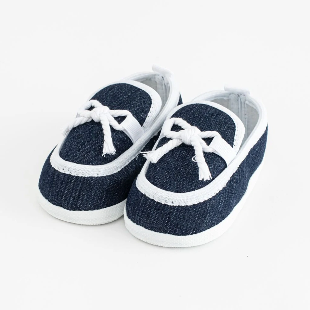 Kojenecké mokasíny-capáčky New Baby tmavě modrá 0-3 m velikost 116/122