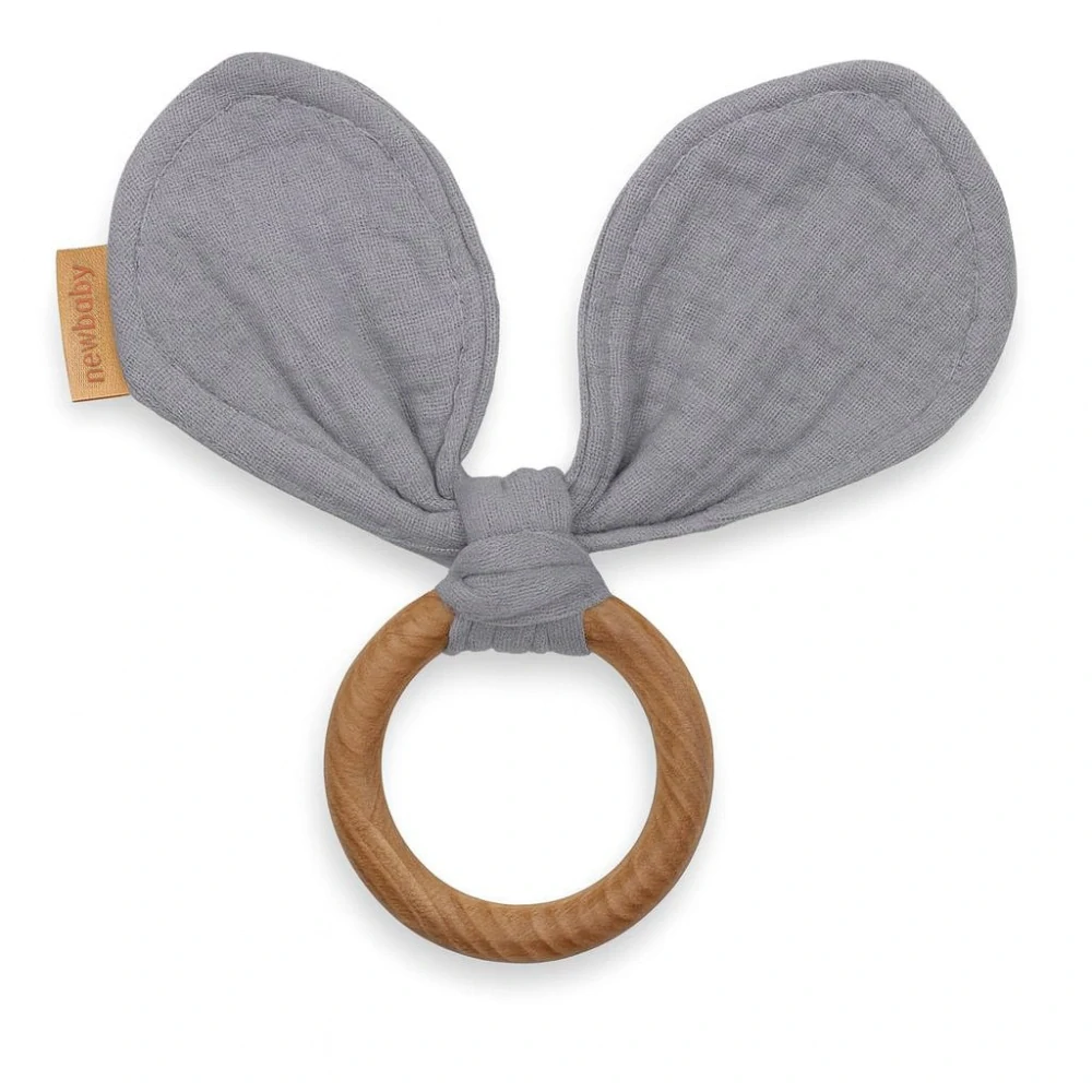 Kousátko pro děti ouška New Baby Ears grey