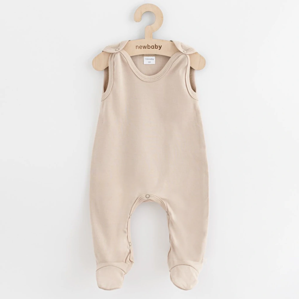 Kojenecké dupačky New Baby Classic II světle béžové velikost 68 (4-6m)
