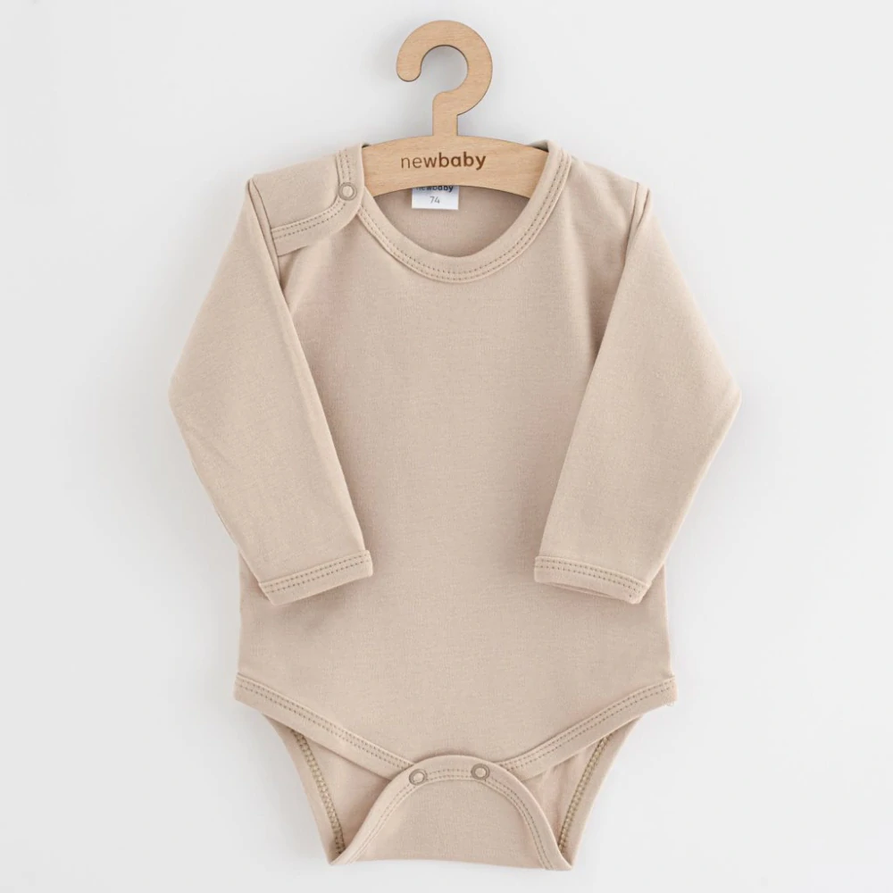 Kojenecké body New Baby Classic II světle béžové velikost 80 (9-12m)