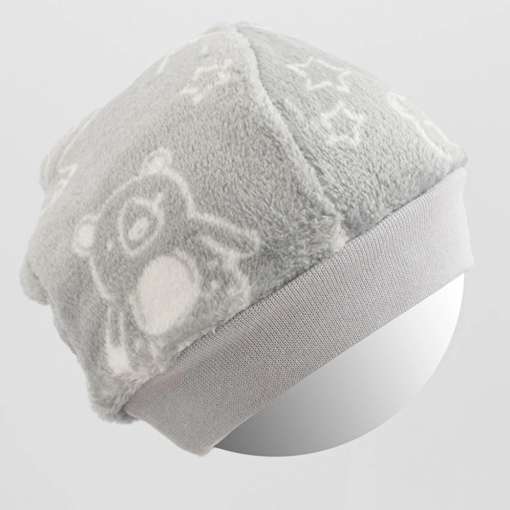 Kojenecká Wellsoft zimní čepička New Baby Winter times, vel. 68/74