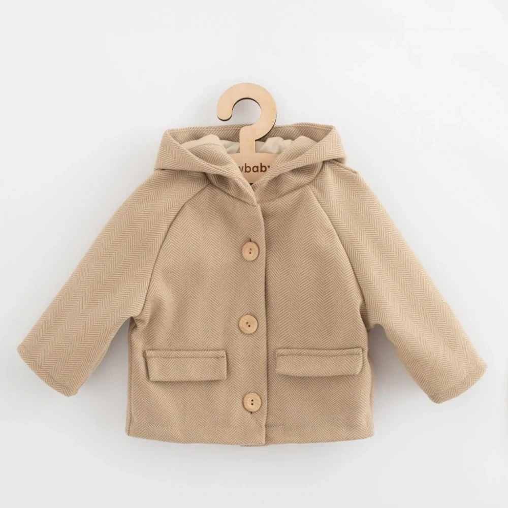 Podzimní dětský kabátek s kapucí New Baby UNI, vel. 98 (2-3r)