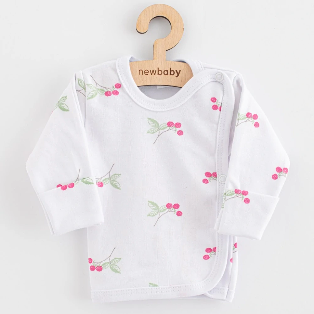 Kojenecká košilka New Baby Classic II raspberry, vel. 56 (0-3m)