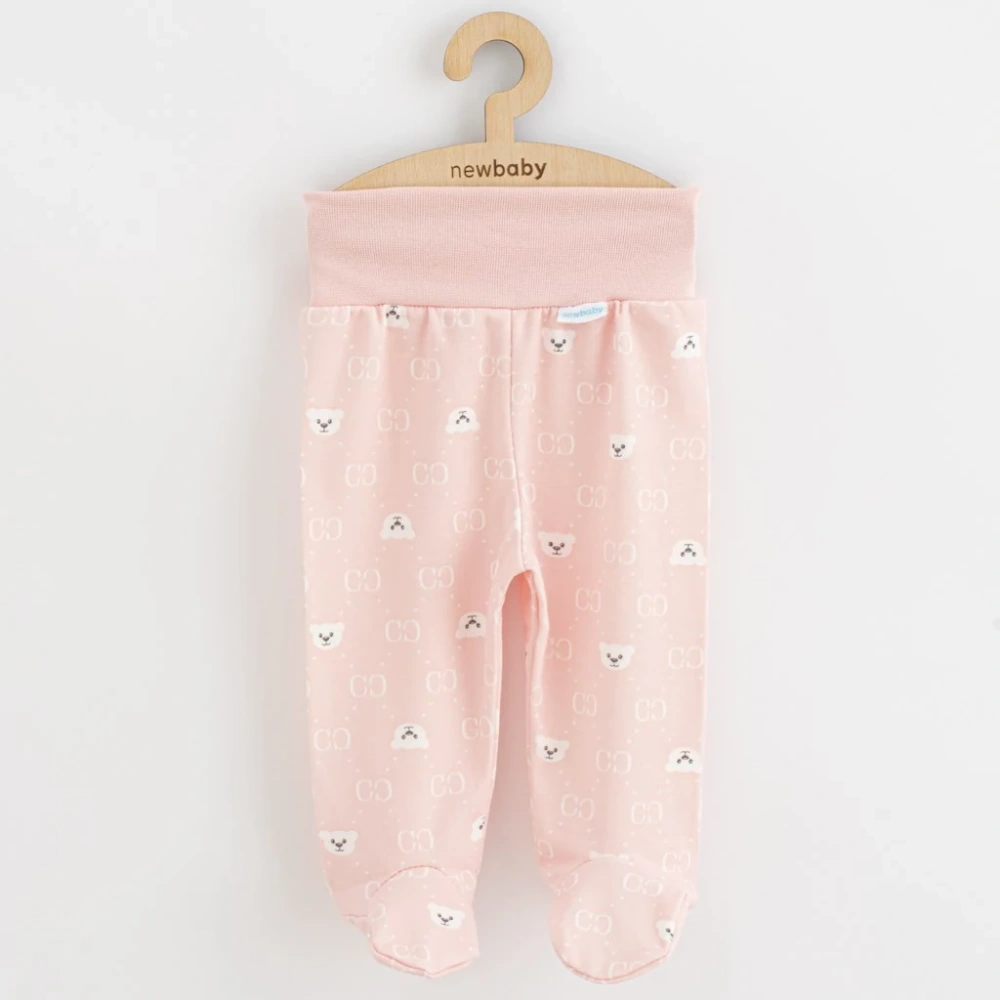 Kojenecké polodupačky New Baby Classic II medvídek bílý, vel. 80 (9-12m)