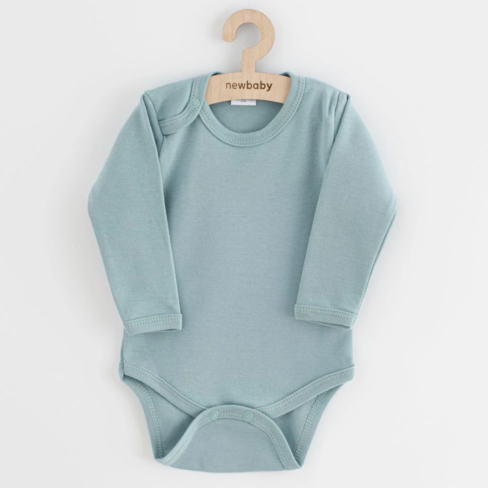 Kojenecké body New Baby Classic II tmavě mátové, vel. 74 (6-9m)