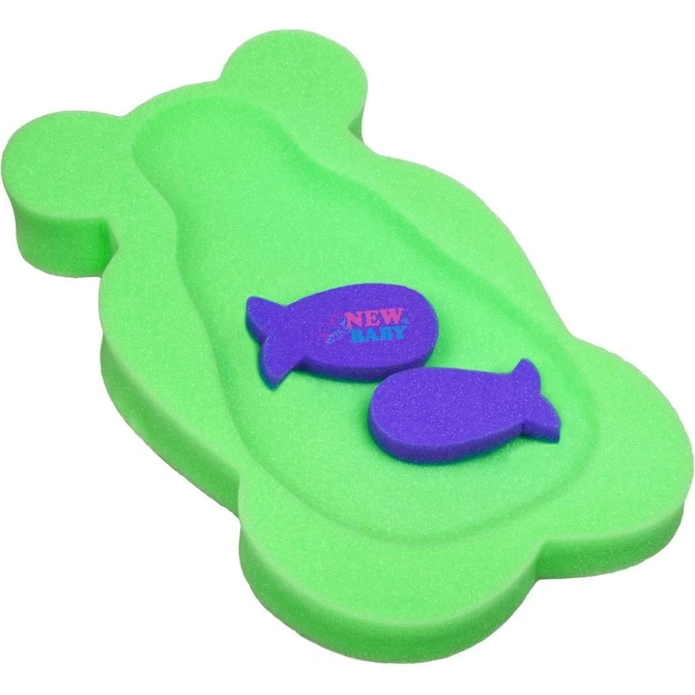 Pěnová podložka maxi New Baby BASIC medvěd zelená