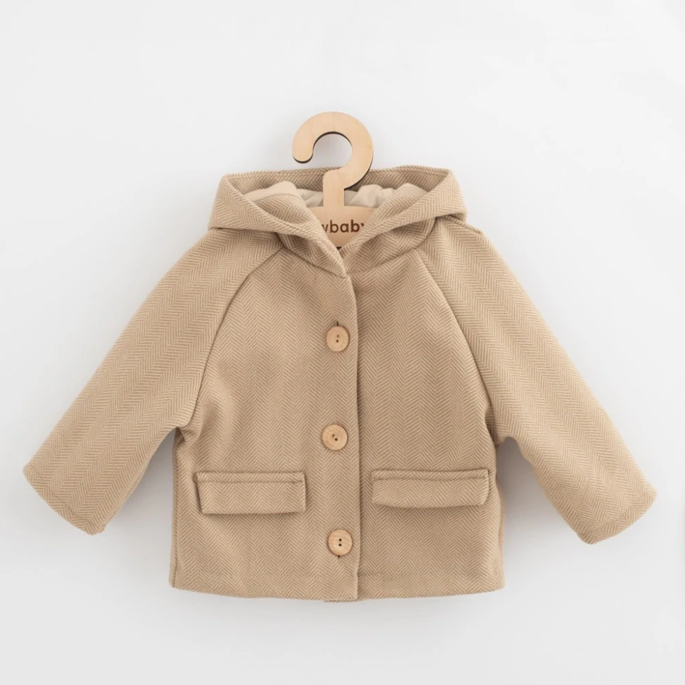 Podzimní dětský kabátek s kapucí New Baby UNI velikost 86 (12-18m)