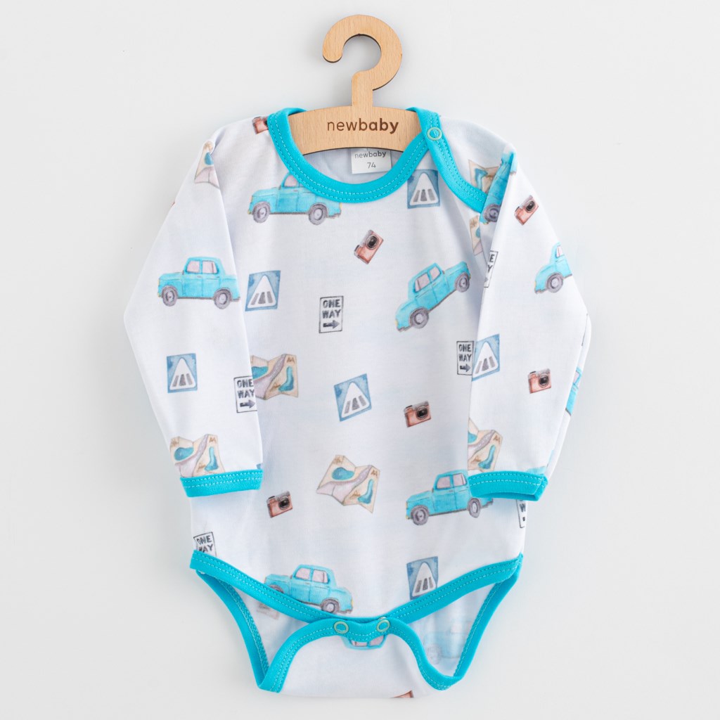 Kojenecké body New Baby Classic II cars, vel. 74 (6-9m)