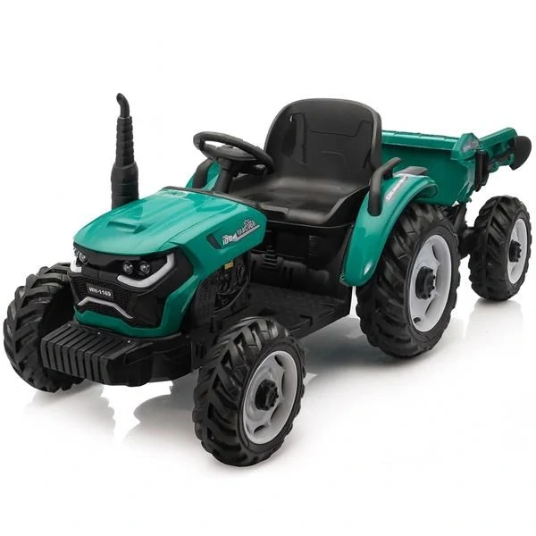 Dětský elektrický traktor HUGE Baby Mix zelený