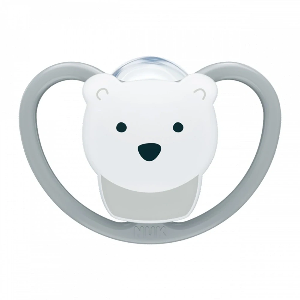 Dudlík NUK Perfect Match Air POLAR BEAR 6-18m 1ks box velikost 6-18 m
