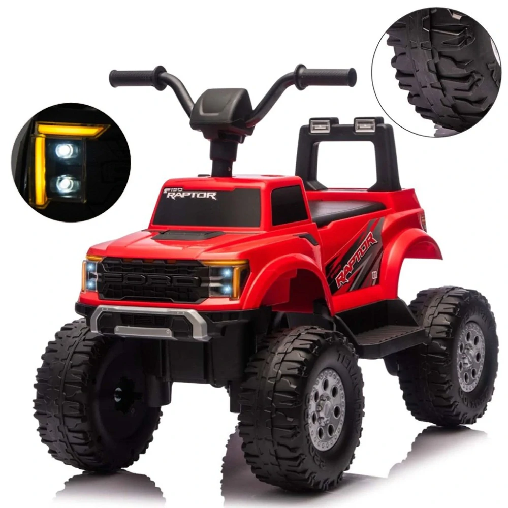 Elektrická čtyřkolka Milly Mally Ford F-150 Raptor red