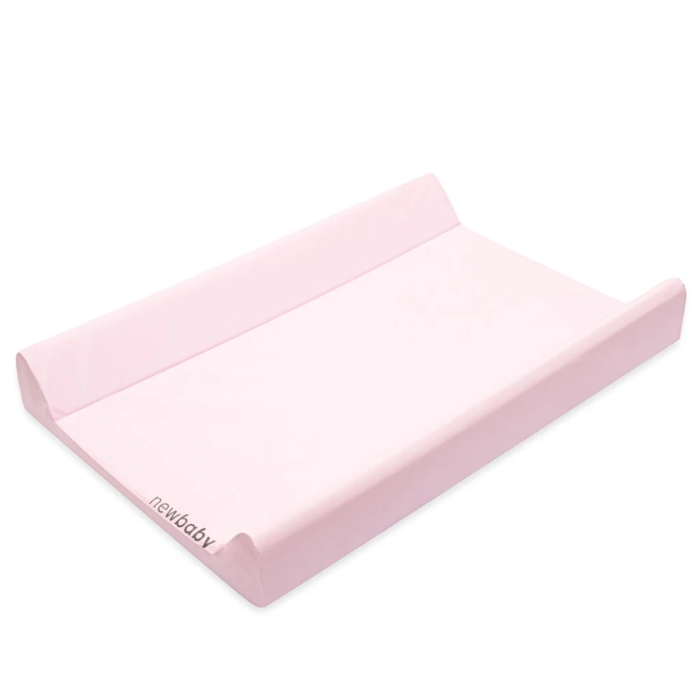 Přebalovací podložka měkká New Baby BASIC pink 49x70cm