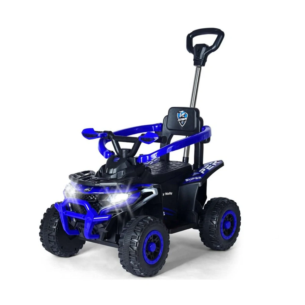 Elektrická čtyřkolka 2v1 Milly Mally Star ATV blue