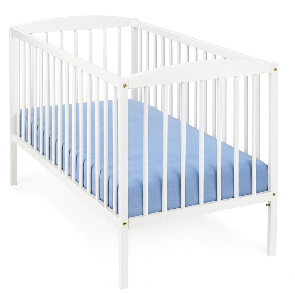 Dětská postýlka Drewex CLASICO bílá