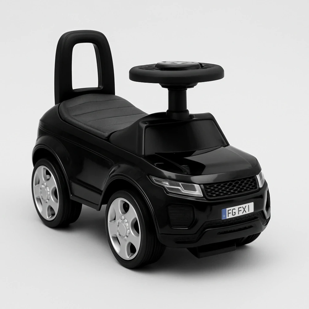 Dětské odrážedlo SUV Baby Mix Prime černé v kůži