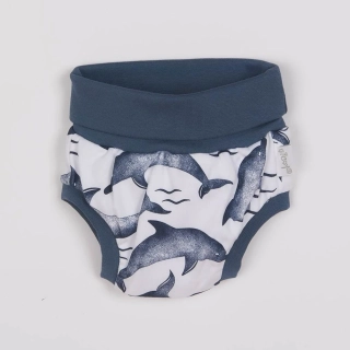 Kojenecké bavlněné kraťasy-bloomers Nicol Dolphin velikost 116/122